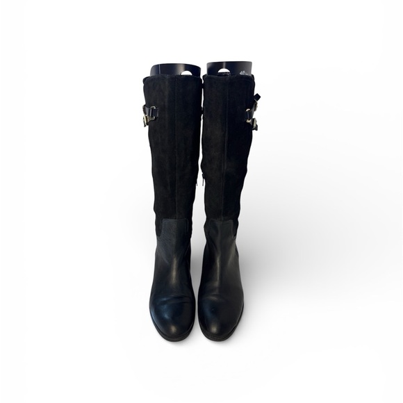 Ralph Lauren Black Over the Knee Boots - Picture 2 of 7